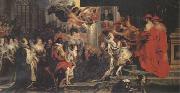 Peter Paul Rubens Coronation of Marie de'Medici (mk05) oil painting reproduction